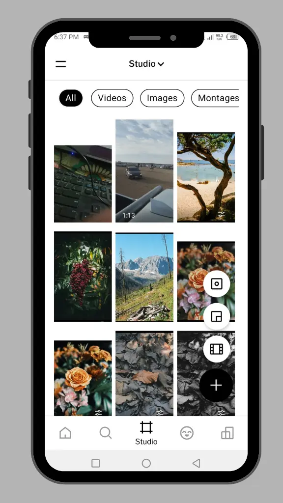 VSCO editor interface screenshot